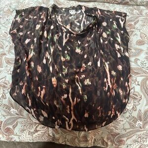 Haute Hippie Multicolor Patterned Blouse
